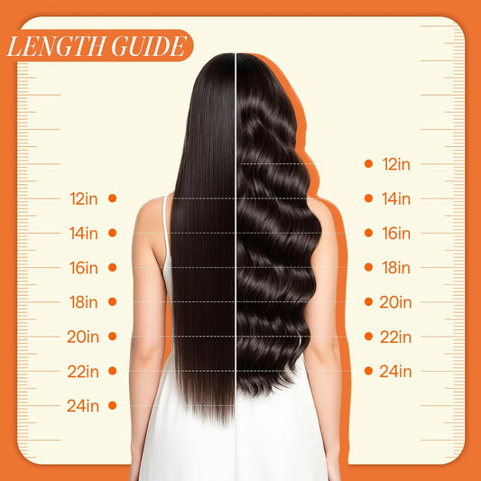 Seamless Clip In Hair Extensions 16 Inch Ash Brown Blonde Highlights 120G 8PCS