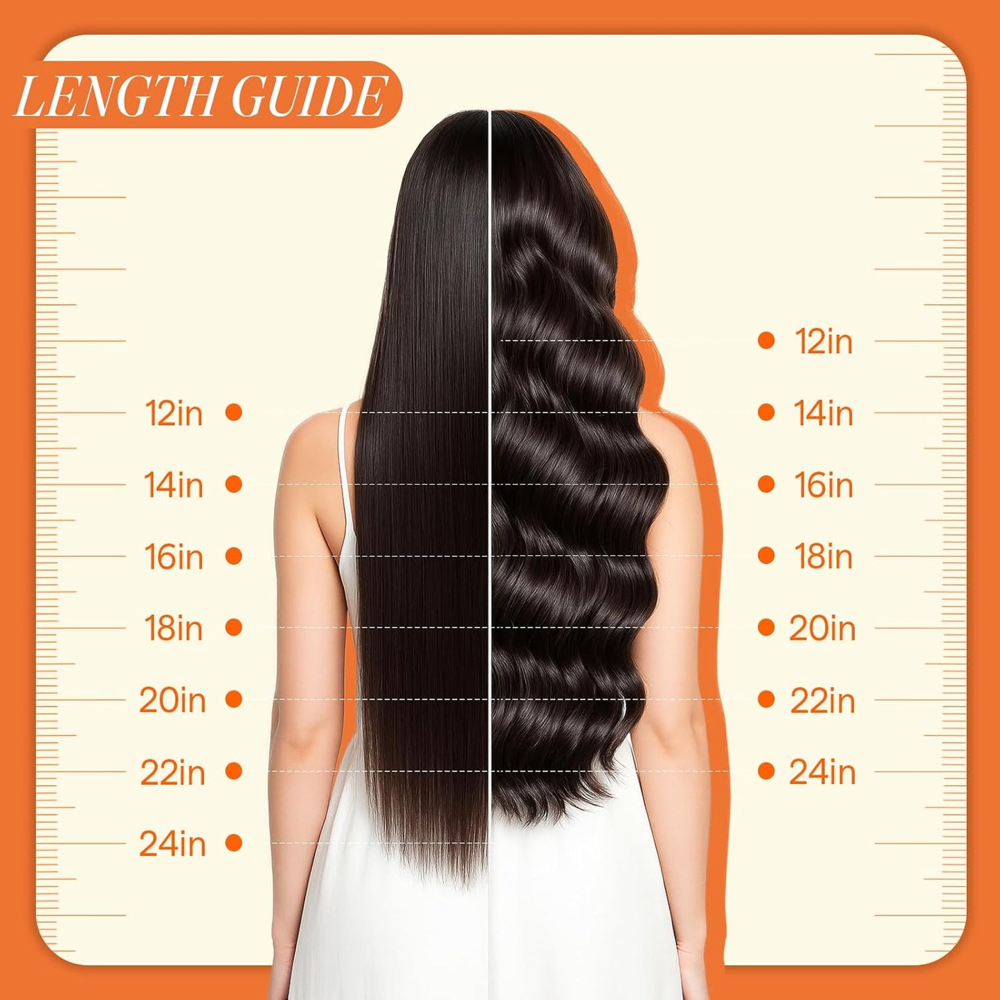 Seamless Clip In Hair Extensions 16 Inch Ash Brown Blonde Highlights 120G 8PCS