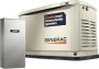 Generac Guardian 22kW Home Standby Generator with 200 Amp Transfer Switch, Durable All Aluminum, WiFi Enabled with G-Force Engine, Easy to Use, Whole House Power Backup, Smart Outage Solution – Bisque