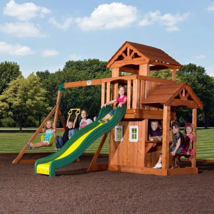 Backyard Discovery Tanglewood Cedar Wood Swing Set