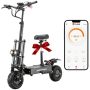 M YUME SCOOTER Y11+ Dual Motors 6000W 50 Miles Long Range and 50 mph Fastests Electric Scooters for Adults