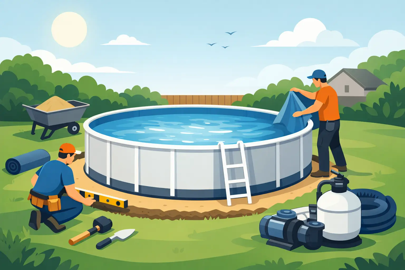 Above Ground Pool Installation: Get It Right