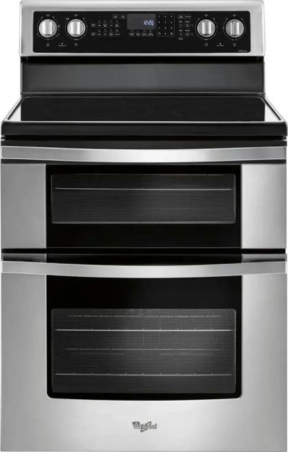 Whirlpool 6.7 Cu. Ft. Electric Double Oven Range with True Convection