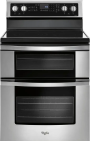 Whirlpool 6.7 Cu. Ft. Electric Double Oven Range with True Convection