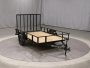 6×10 Single Axle Utility Trailer – Wood Floor & LED Lights – UK Fast Gas