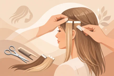 Tape In Extensions for Thin Hair That Look Natural